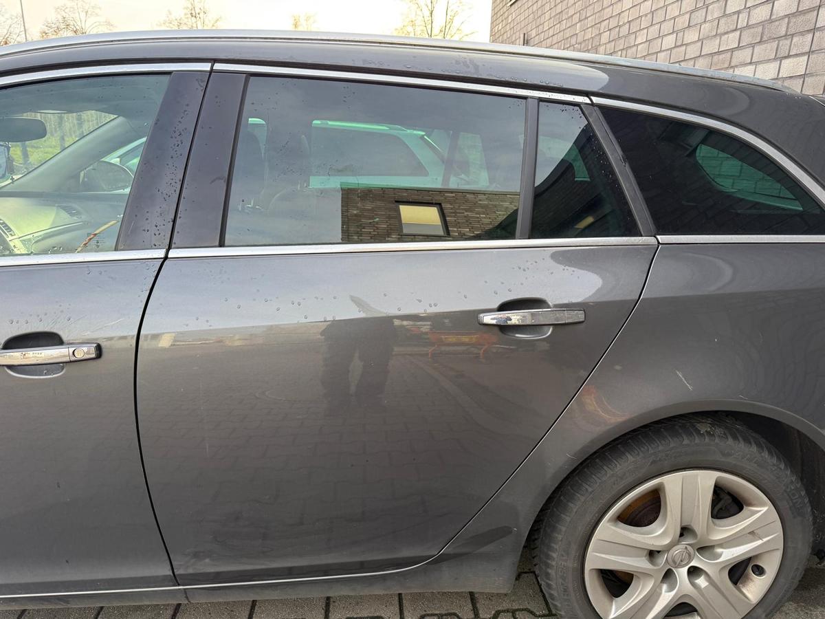 Opel Insignia A original Tür hinten links Z177 Karbongrau Kombi BJ11